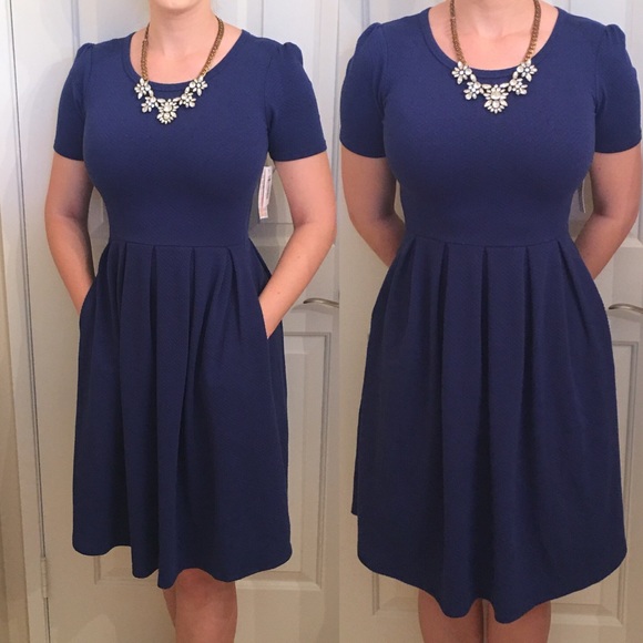 LuLaRoe Dresses & Skirts - Size XS - LuLaRoe Amelia Dress - Royal Blue - NWT